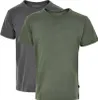 Minymo Doppelpack Basic T-Shirts blaugrau 98 Produktbild-Vorschau 1