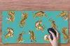 MuchoWow® Schreibtischunterlage Tigers - Muster - Blau Produktbild-Vorschau 3