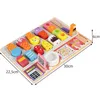 Eisdiele aus Holz für Rollenspiele Eisladen Eiscreme Set Produktbild-Vorschau 2