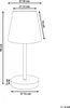 BELIANI Lampa stołowa brązowa metalowa żelazna matowa Podgląd zdjęcia produktu 3