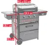 Char-Broil Gas2Coal 2.0 330 Special Edition - 50 mbar Produktbild-Vorschau 7