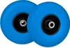 Ruota per carriola Relaxdays 3.00-4, set da 2, gomma piena Anteprima dell’immagine prodotto 1