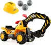 Sitzbagger für Kinder, Kinderbagger mit Helm, elektrischer Produktbild-Vorschau 1