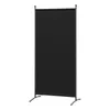 A black room divider or screen on a white background. Náhľad obrázku produktu