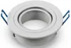 A white recessed light fixture with blue spring clips, shown against a white background. Náhled obrázku produktu