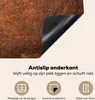 KitchenYeah© Herdabdeckplatte Leder - Textur - Braun - Produktbild-Vorschau 4