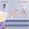 Vélo fille 16 pouces cloche roues supplémentaires barre de Voir les images du produit 7