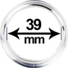 Lindner 2251039 Münzkapseln 39 mm-100er Pack Produktbild-Vorschau 2