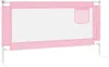vidaXL Barrière de sécurité pour jeune enfant Rose 160x25 Voir les images du produit 5