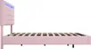 płaskie łóżko 140 x 200 cm, oświetlenie LED, zawieszenie, Podgląd zdjęcia produktu 7