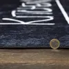 Keukenmat Mazovia - Zwarte keukenmat met tekst - Antislip, Productafbeelding-voorbeeld 5