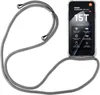 A smartphone with a lanyard attached, displayed against a white background. Produktbild-Vorschau