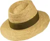 Strohhut 100% Stroh Sommerhut Sonnenhut Strandhut, Braun, Produktbild-Vorschau 3