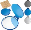 3x Schminkspiegel / gefrostet / Farbe: je 1x blau, Produktbild-Vorschau 1