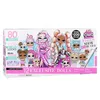 A box of LOL Surprise OMG Fashion Show Mega Runway dolls, featuring illustrations of the dolls and product details. Anteprima dell’immagine prodotto