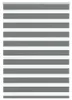 vidaXL Doppelrollo Dunkelgrau 115x100 cm Stoffbreite 110,9 Produktbild-Vorschau 7