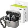 A Ringke case with Samsung Galaxy Buds 3/3 Pro inside, next to its packaging. Produktbild-Vorschau