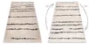 Teppich FLUFFY 2371 Shaggy Streifen - creme / anthrazit Produktbild-Vorschau 2