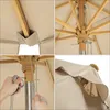 SONGMICS Sonnenschirm Ø 300 cm mit 32 LED-Lämpchen Produktbild-Vorschau 9