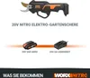 Worx Akku-Gartenschere Astschere WG330E inkl Akku 20 V / 2 Produktbild-Vorschau 8