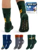 OCERA 3 Paar Kinder Stoppersocken mit ABS,uni ,Blau-Grün, Produktbild-Vorschau 1