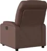 vidaXL Elektrischer Relaxsessel Braun Kunstleder Produktbild-Vorschau 4