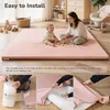 Comomy Baby Spielmatte 127x127cm Einfarbig Leder Produktbild-Vorschau 6
