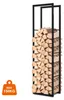 Regál na dřevo Ikodm, stojan na štěpky, 150*40*25 cm, Náhled obrázku produktu 1