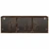 Armadio a muro con ante in vetro rovere fumé 102x37x35 cm Anteprima dell’immagine prodotto 6