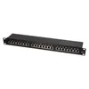 Logilink Patchpanel 19" Einbau Kat.6 STP 24 Port, schwarz Produktbild-Vorschau 3