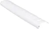 A white plastic refrigerator door shelf holder with slots is shown against a white background. Produktbild-Vorschau
