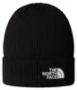 The North Face Tnf Logo Box Cuffed Bn Černý Náhled obrázku produktu 10