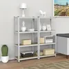 Yaheetech Schwerlastregal 2er Set, Lagerregal 160x80x40cm, Produktbild-Vorschau 7