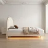 ProximaX Doppelbett 140x200 cm mit Muschelkopfteil, Samt Produktbild-Vorschau 5
