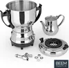 BEEM TEA-CLASSIC Samowar 3L Edelstahl Schwarz| mit 1 L Produktbild-Vorschau 6