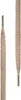 Šnúrky do topánok White Flat Khaki-120cm Náhľad obrázku produktu 1