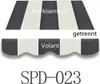 VANA Markisenstoff für 3 x 2 m Markisen ohne Volant Produktbild-Vorschau 2