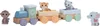 Joueco Wildies Family Trenino in legno Set Animali Anteprima dell’immagine prodotto 2