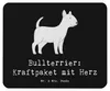 Mr. & Mrs. Panda Mauspad Bullterrier Kraftpaket - Schwarz - Produktbild-Vorschau 1