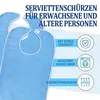 Lätzchen für Erwachsene 3 Stück – Wiederverwendbare Frottee Produktbild-Vorschau 4