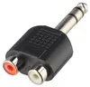 Goobay Cinch Adapter, stereo Buchse zu AUX Klinke 6,35 mm Produktbild-Vorschau 5