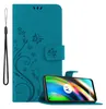 Kryt Cadorabo pre Motorola MOTO G9 PLUS vo FLORAL BLUE Náhľad obrázku produktu 1