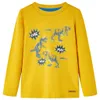 vidaXL Kinder-Langarmshirt Ocker 104 Produktbild-Vorschau 7