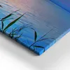 Segelboot auf dem See – Leinwandbild Wandbild – 100x50 cm – Produktbild-Vorschau 3