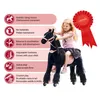 Cavallo meccanico da equitazione Ponnie Ebony M con sella Anteprima dell’immagine prodotto 16