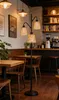 Lampada da terra boho a 3 luci con paralumi in rattan, Anteprima dell’immagine prodotto 8