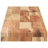 vidaXL Schweberegale 2 Stk. 120x20x4 cm Massivholz Akazie Produktbild-Vorschau 5