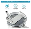 Set di 4 cannucce in acciaio inox 304 con spazzola di Anteprima dell’immagine prodotto 4
