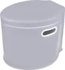 prenosné WC 7 l výška sedadla 37 cm sivá Náhľad obrázku produktu 5