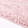 Shaggy Hochflor-Teppich Uni 500 Rosa 80x300 cm Produktbild-Vorschau 4